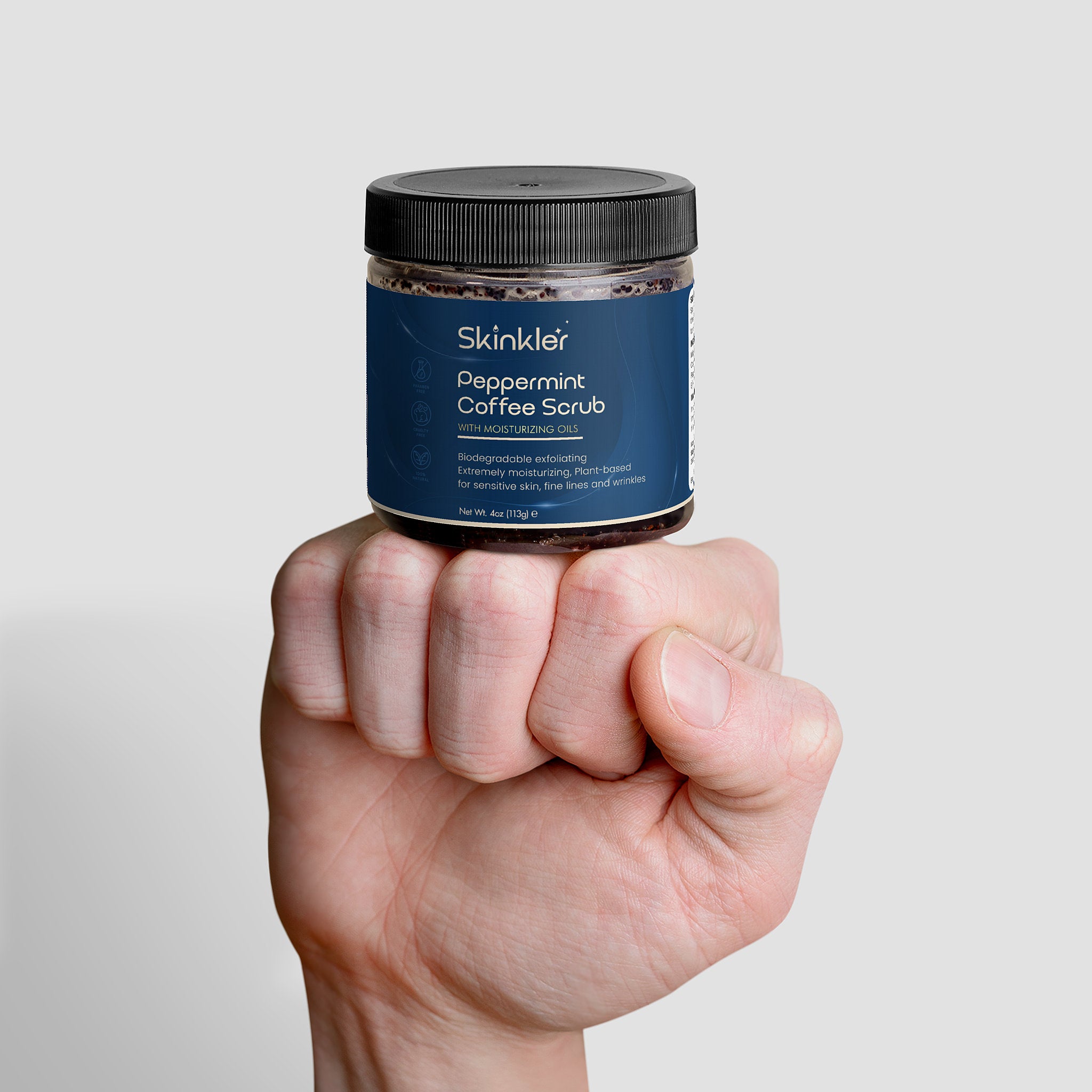 Peppermint Coffee Scrub